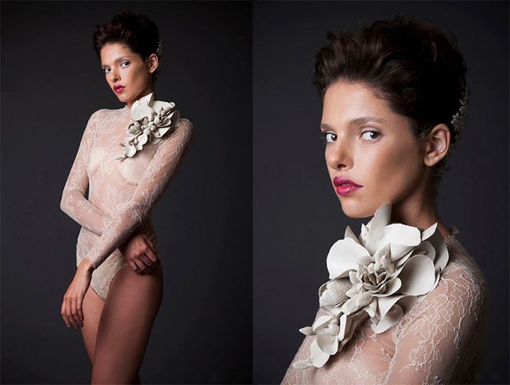 Krikor Jabotian 2015秋冬婚纱系列屋顶秧田工装